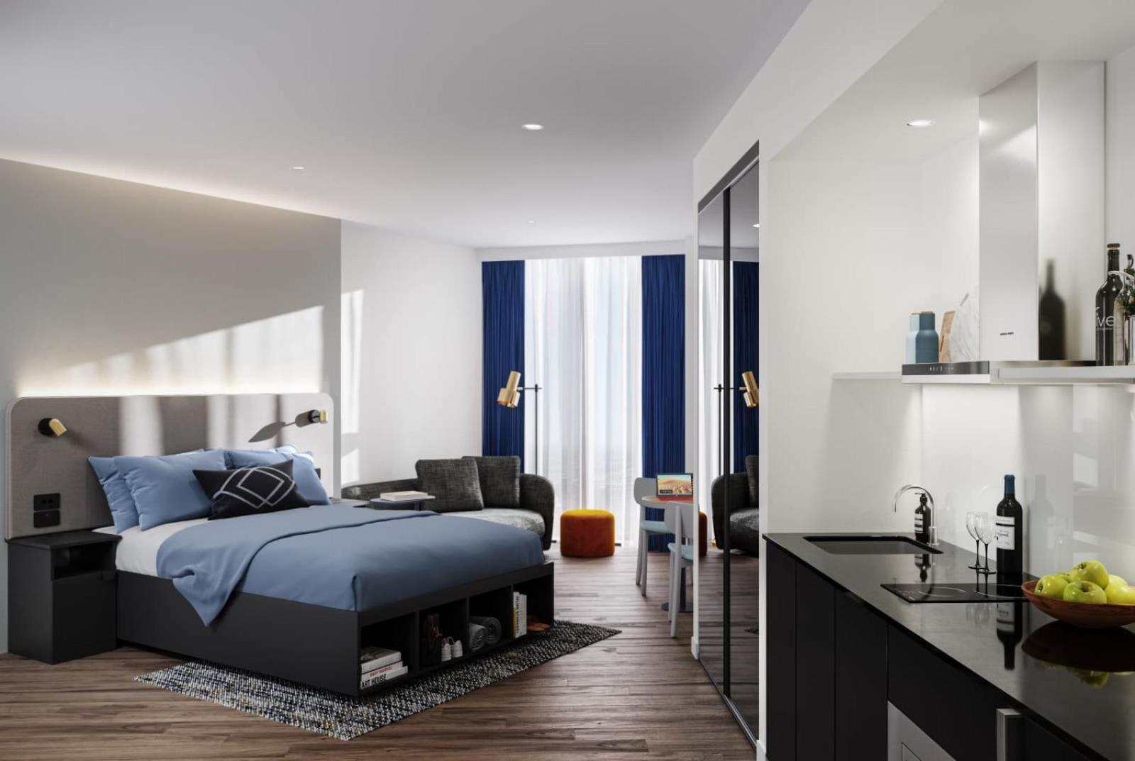 Studio Apartments At Aurora Near Melbourne Port מראה חיצוני תמונה